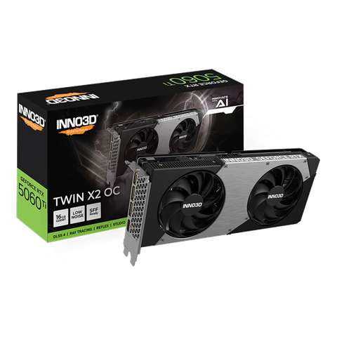 VGA INNO3D GeForce RTX™ 5060 Ti 16GB TWIN X2 OC