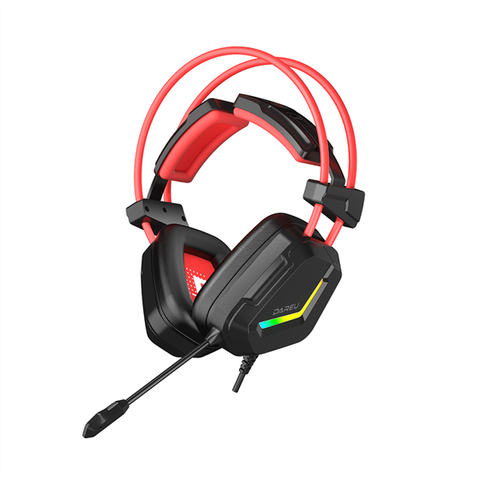 Tai Nghe gaming Dareu EH733 (7.1/LED RGB/Màu Đen)