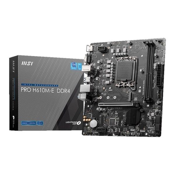 MAINBOARD MSI Pro H610M-E DDR4