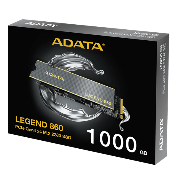SSD ADATA NVME 1TB Legend 860 (Pcie 4.0, Đọc 6000 Mb/s, Ghi 5000Mb/s)