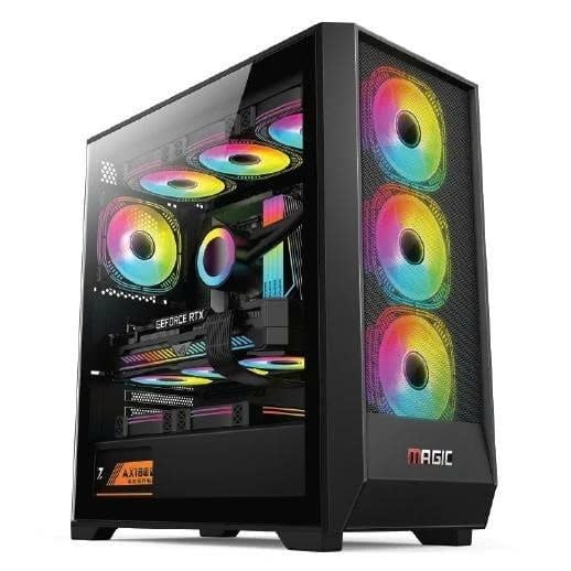 CASE MAGIC GE02 BLACK (E-ATX)