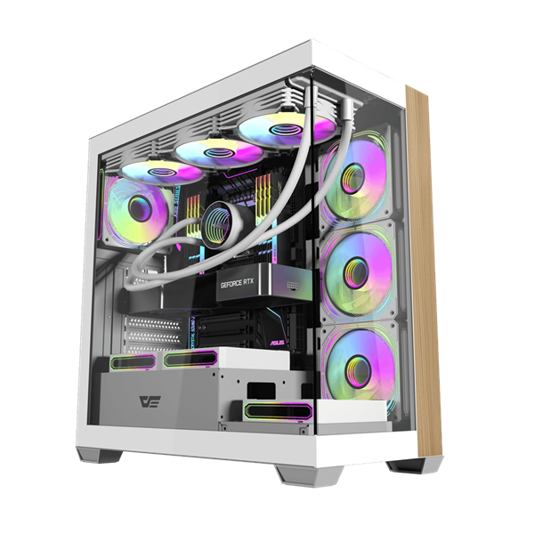 CASE DARKFLASH DS900W WHITE (ATX AIO 360mm)