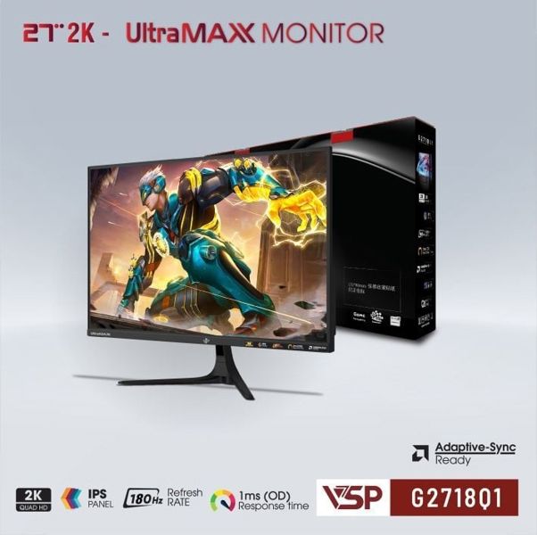MÀN HÌNH VSP G2718Q1 (IPS-2K-180HZ-27