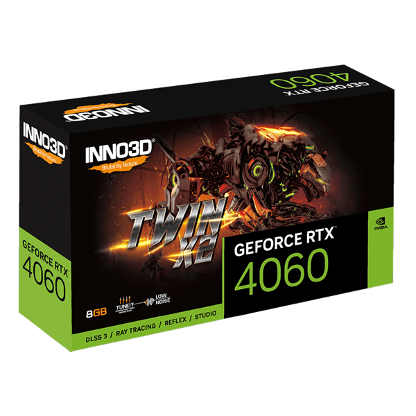 VGA INNO3D RTX 4060 TWIN X2 8GB