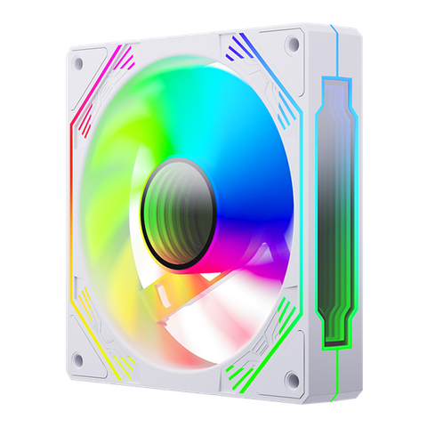 FAN MAGIC Ultra Snow Man F120 HUB RGB White