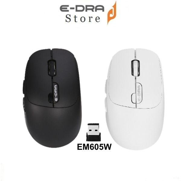 Chuột không dây E-Dra EM605W (Black)