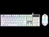 COMBO PHÍM CHUỘT MAGIC KM-01L TRẮNG LED