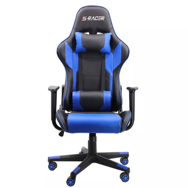 GHẾ GAMING Chân Xoay SRACER Xanh