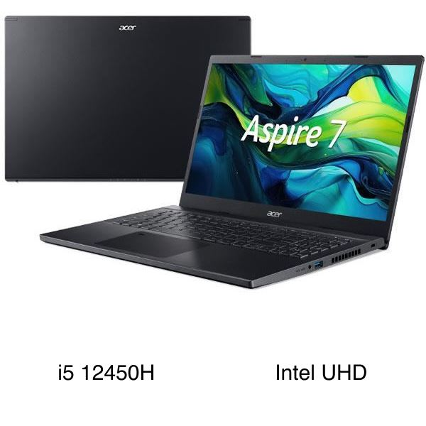 Laptop Acer Aspire 7 Gaming A715-76G-5806 i5 12450H/16GB/512GB/NVIDIA RTX3050 4GB/Win11