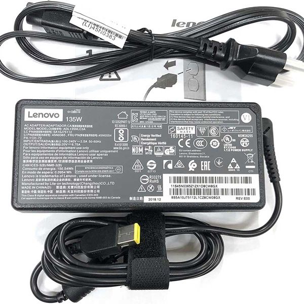 SẠC LENOVO 20V- 6.75A USB