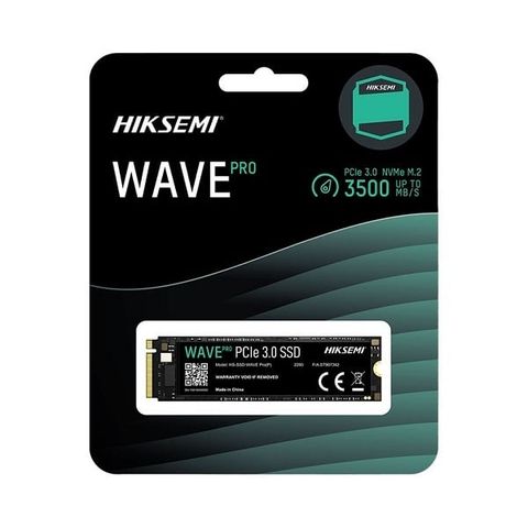 Ổ CỨNG SSD HIKSEMI HS-SSD-WAVE P 512Gb (NVMe PCIe/ Gen3x4 M2.2280/ 2500MB/s/ 1025MB/s)