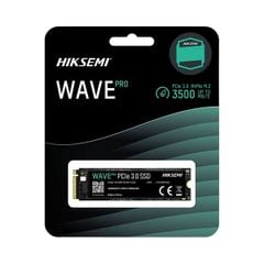 Ổ CỨNG SSD HIKSEMI HS-SSD-WAVE P 512Gb (NVMe PCIe/ Gen3x4 M2.2280/ 2500MB/s/ 1025MB/s)