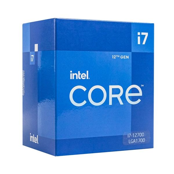 CPU Intel Core I7 12700 BOX CHÍNH HÃNG