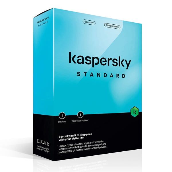 Phần mềm KASPERSKY STANDARD SEA 1 PC 1 YEAR