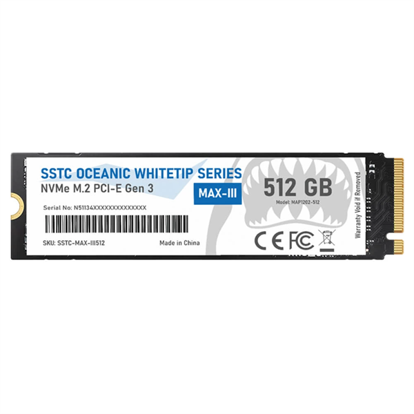 Ổ CỨNG SSD SSTC 512GB M2 Gen3 LikeNEW