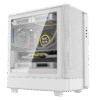 CASE DARKFLASH DB330M WHITE MESH