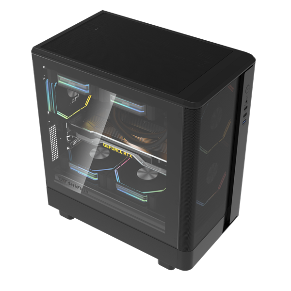 CASE DARKFLASH DB330M BLACK MESH