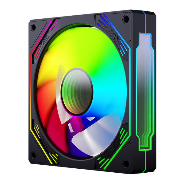 FAN MAGIC Ultra Snow Man F120 HUB RGB Black