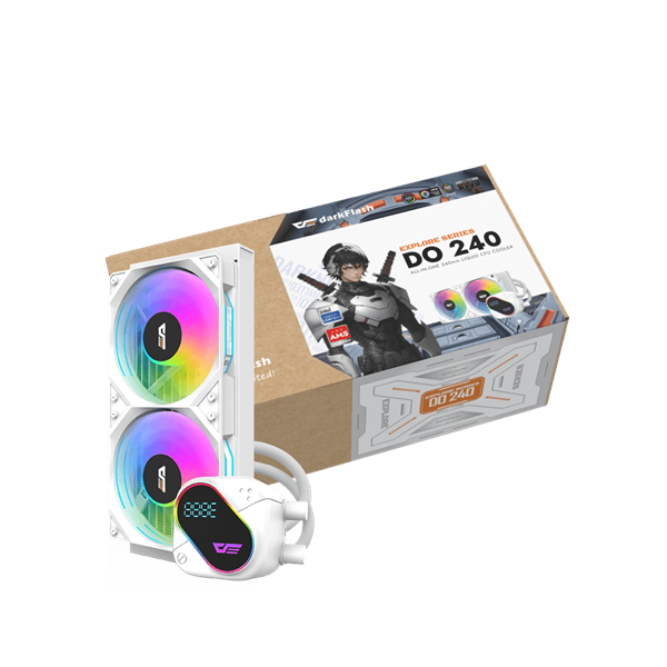 TẢN NƯỚC DARKFLASH DO240 WHITE