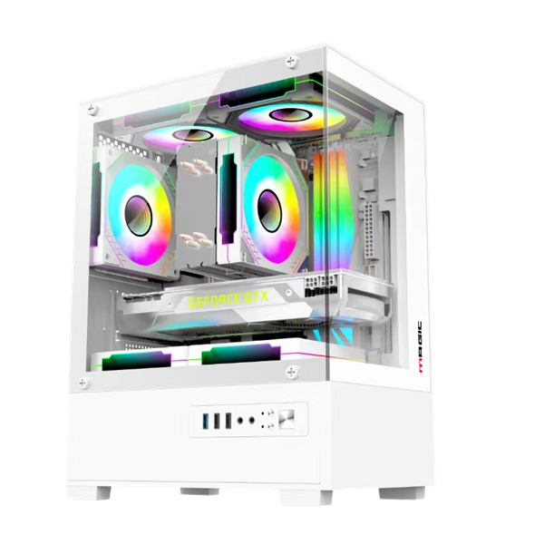 CASE MAGIC MIX WHITE (MATX - NO FAN)