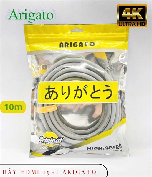 DÂY CÁP HDMI ARIGATO 10M HIGH-SPEED