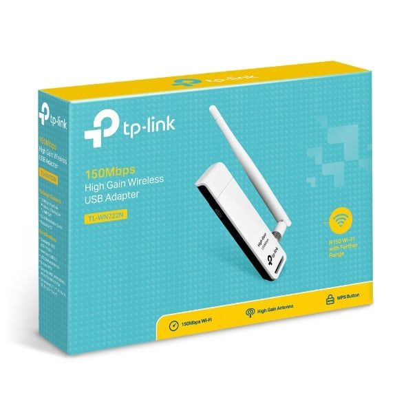 USB THU WIFI TPLINK TL-WN722N (có angten 150m)