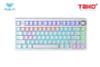 BÀN PHÍM CƠ AULA F75 Trắng Red switch