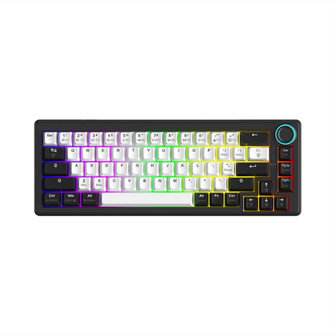 Bàn phím cơ DareU EK65s White Black PBT Dream Switch