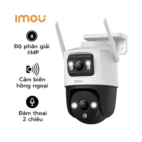 Camera IMOU Cruiser Dual 6MP IPC-S7XP-6M0WED Xoay 360 Ngoài Trời