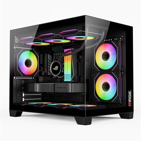CASE MAGIC GM-06 BLACK (Full M-ATX)