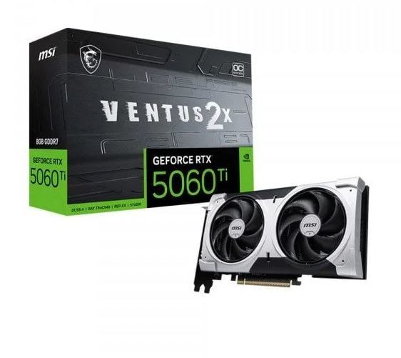 Card màn hình NVIDIA GeForce RTX 5060 Ti MSI VENTUS 2X PLUS