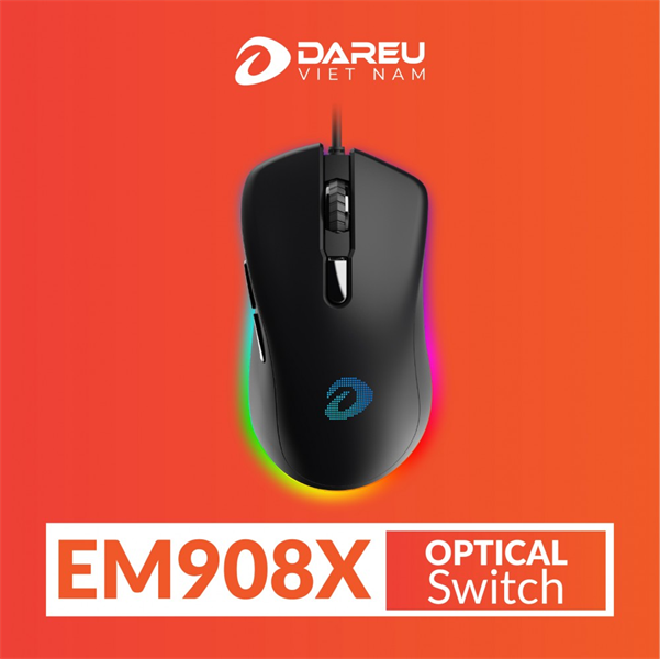 Chuột gaming có dây Dareu EM908X RGB
