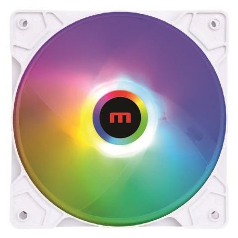 FAN CASE MAGIC FC-01 RGB WHITE 12CM