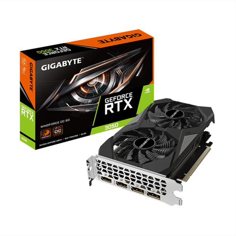 VGA Gigabyte RTX 3050 Windforce OC 6GB V2