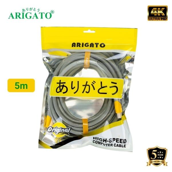 DÂY CÁP HDMI ARIGATO 5M HIGH-SPEED