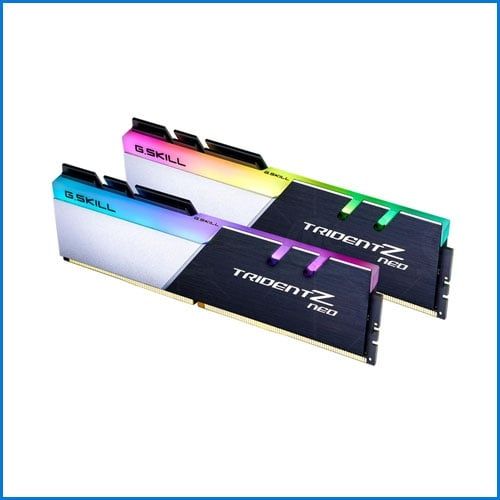 RAM DDR4 64GB Bus 3600 Gskil Tridentz Neo Led Rgb (32x2)