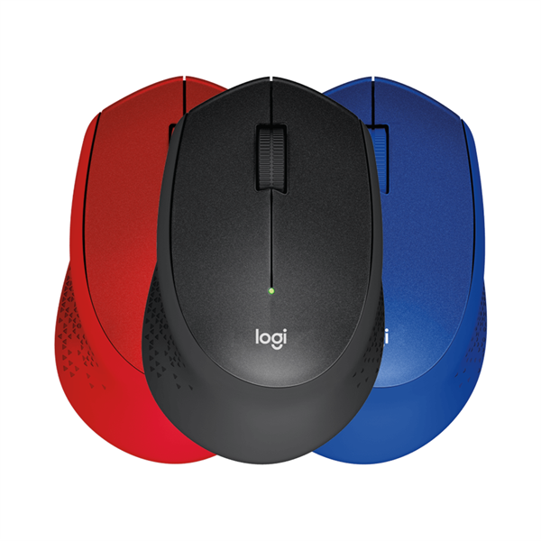 Chuột máy tính không dây Logitech M331 (Đen)