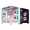 CASE MAGIC GM-02 CURVED WHITE (M-ATX / NO FAN)
