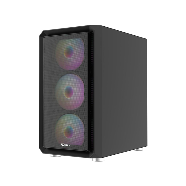 CASE JETEK CSGO2 - X5 (BLACK) ( NO FAN)