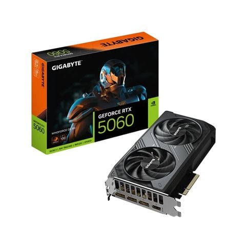 VGA Gigabyte RTX 5060 WINDFORCE OC 8G