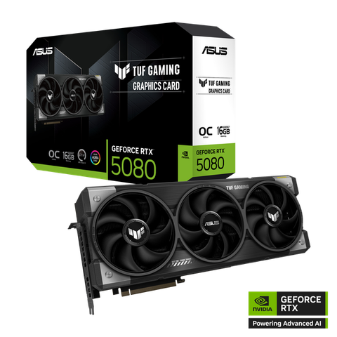 VGA ASUS TUF Gaming GeForce RTX™ 5080 16GB GDDR7 OC Edition