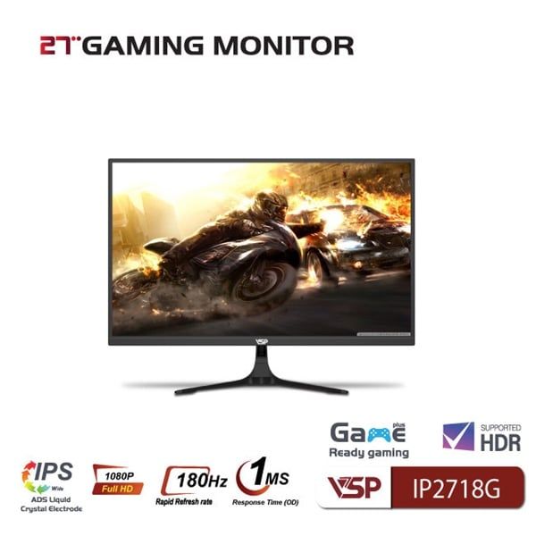 MÀN HÌNH GAMING VSP IP2718G (27 INCH/FHD/IPS/180HZ/1MS)