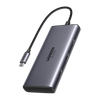 HUB TYPE C 6 IN 1 (HDMI, 2USB, USB C, THẺ NHỚ)
