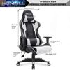 GHẾ GAMING Chân Xoay SRACER WHITE