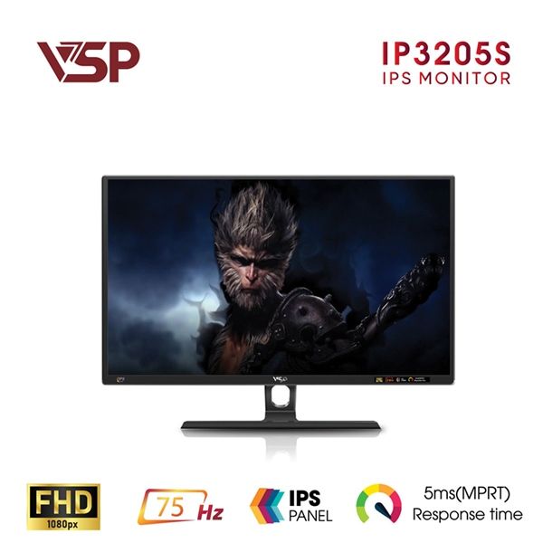 Màn hình VSP IP3205S (31.5 inch/ FHD/ IPS/ 75Hz/ 5ms)