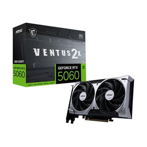 VGA MSI RTX 5060 8G GDDR7 VENTUS 2X OC CBH 5/2028