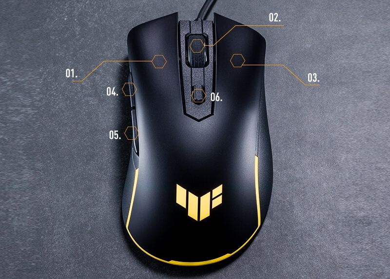CHUỘT ASUS TUF Gaming M3 Gen2 P309