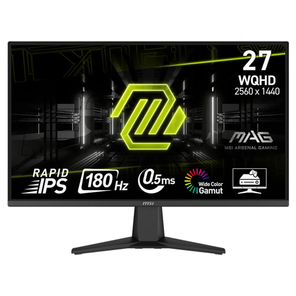 MÀN HÌNH MSI 27INCH MAG 275QF ( 2K /WQHD/27''/IPS/180HZ/0.5MS) PHẲNG