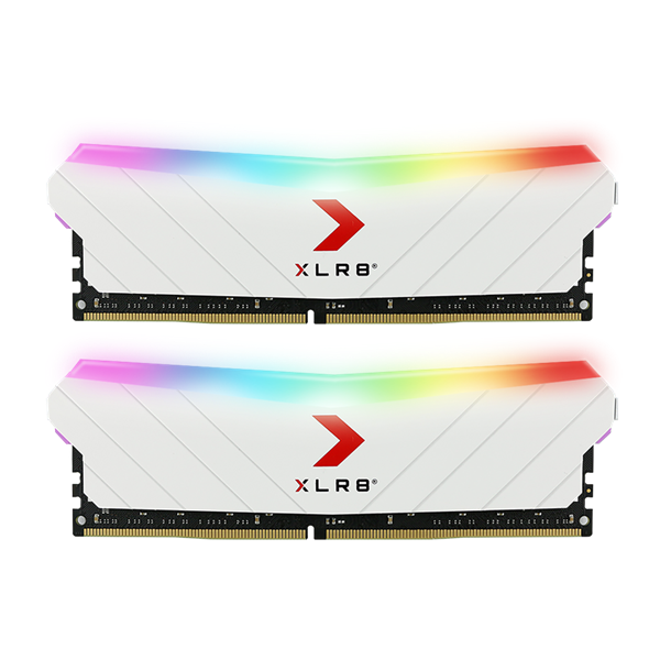 Ram PNY XLR8 Gaming Epic-X RGB 16GB 3200MHz DDR4 (White)