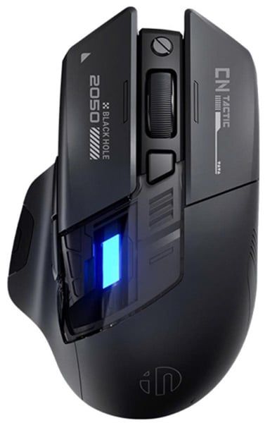 CHUỘT GAMING INPHIC A9 Explorer V2 ĐEN | 3 Mode, 12000 DPI